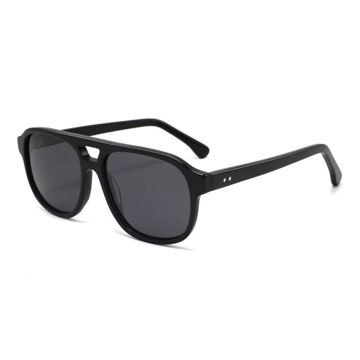 Premium Polarized Double Beam Sunglasses Acetate Polarized