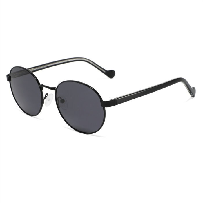 Small Oval Metal Sunglasses Women Fashion Polarized Sunglasses - Image 5