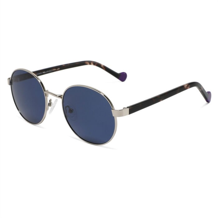 Small Oval Metal Sunglasses Women Fashion Polarized Sunglasses - Image 3