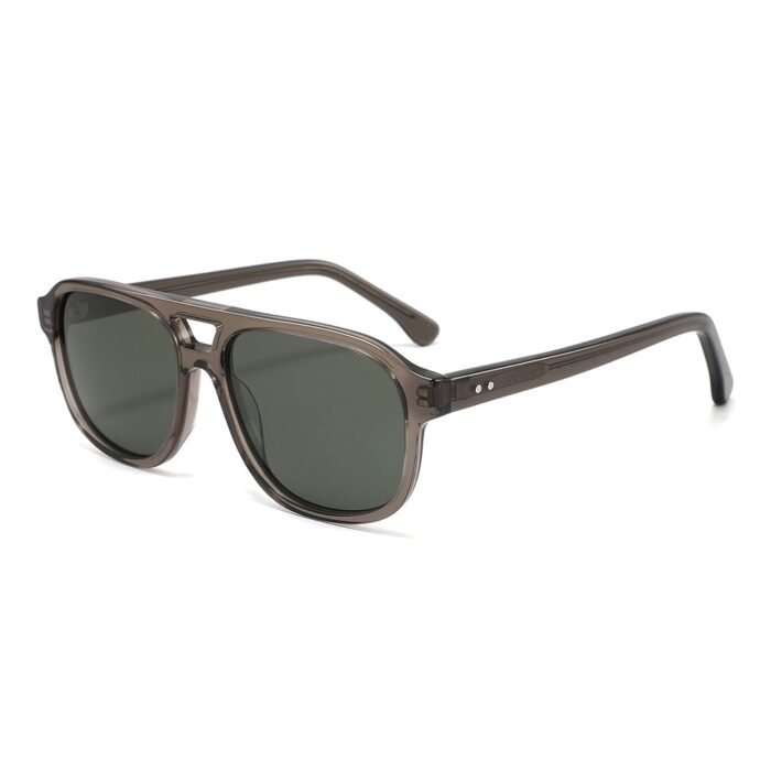 Premium Polarized Double Beam Sunglasses Acetate Polarized - Image 3