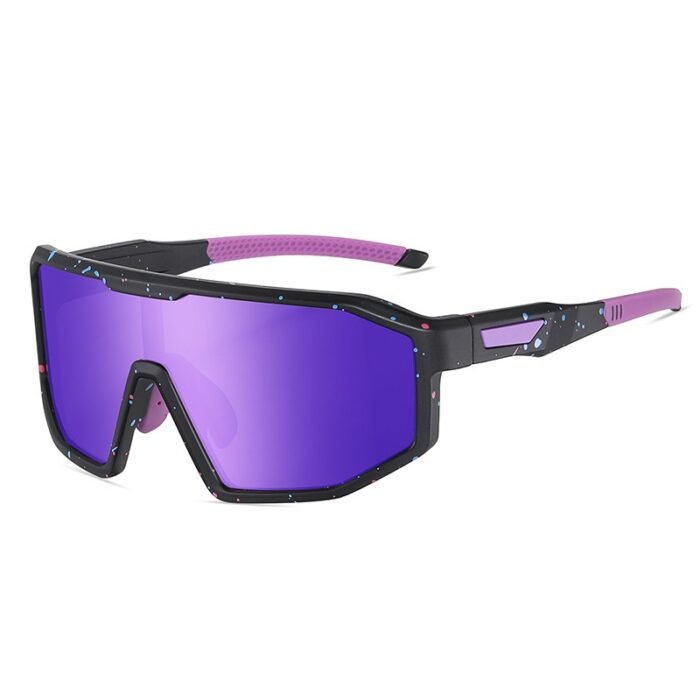 Sunpoly Outdoor Cycling Glasses  Large Frame Sports Polarized Sunglasses - Image 4