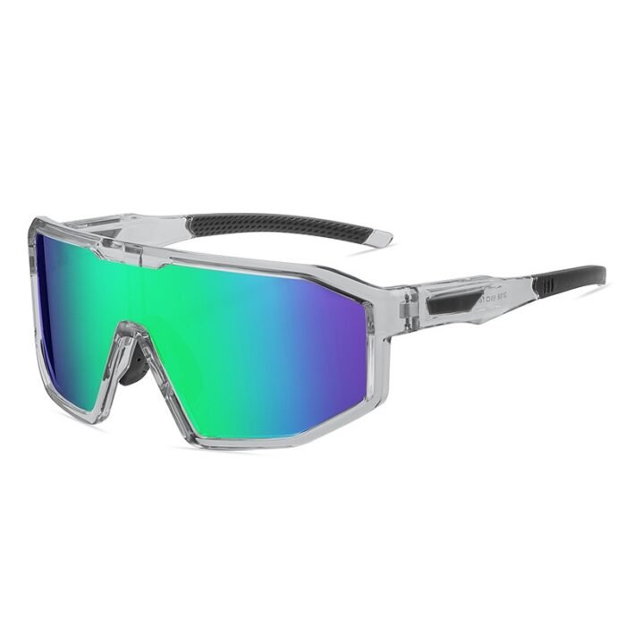 Sunpoly Outdoor Cycling Glasses  Large Frame Sports Polarized Sunglasses - Image 9