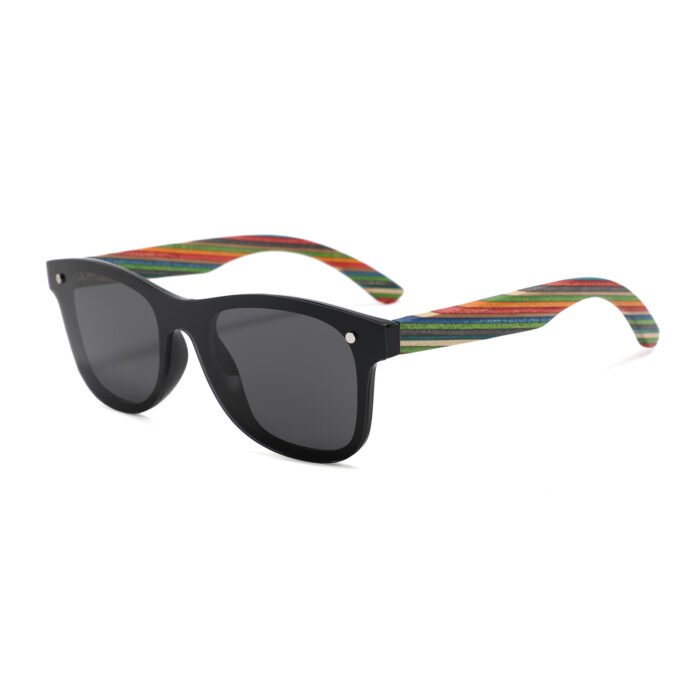 Frameless Wooden Polarized Sunglasses for Men Women - Image 10
