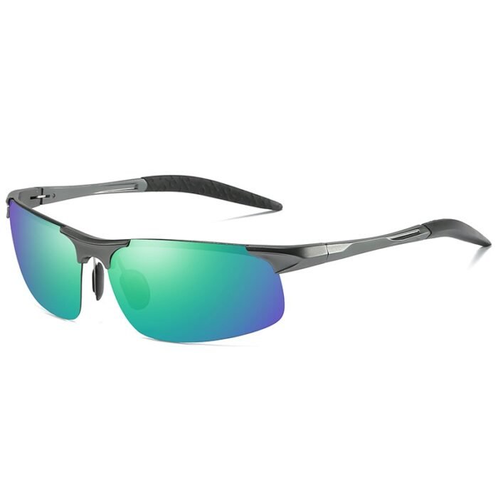 Sunpoly AI-Mg Metal Alloy Frame Men's Sports Polarized Sunglasses - Image 8