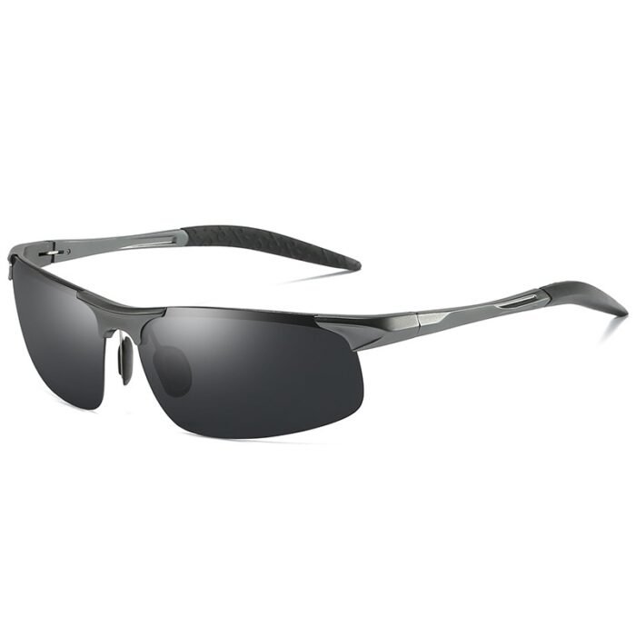 Sunpoly AI-Mg Metal Alloy Frame Men's Sports Polarized Sunglasses - Image 9