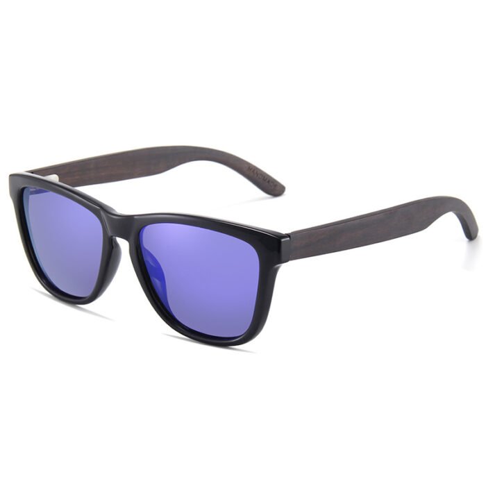 Retro Wooden Sunglasses Classic Polarized Sunglasses For Men Women - Image 3