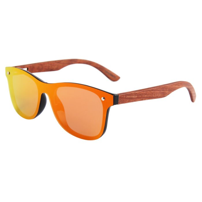 Frameless Wooden Polarized Sunglasses for Men Women - Image 5