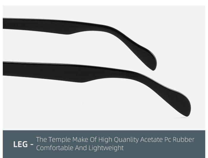 Sunpoly Retro Acetate Frame Sunglasses Vintage Unisex Sunglasses - Image 8