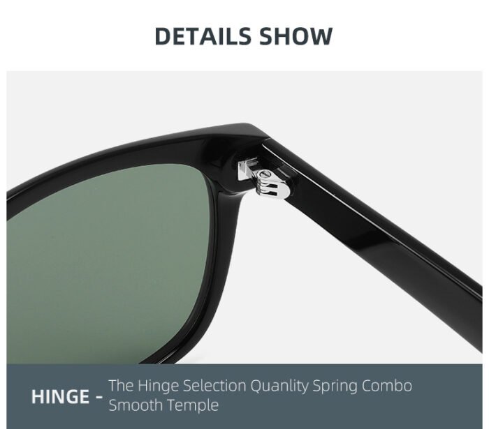 Sunpoly Retro Acetate Frame Sunglasses Vintage Unisex Sunglasses - Image 6